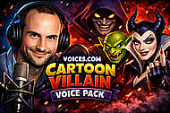 Professional Voice Acting for Characters Banner Image