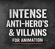 A Gritty, Gravelly Anti-hero or Villain for Your Project. Banner Image