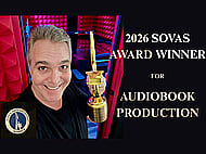 Sovas Award Winning Audiobook Storyteller Banner Image