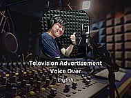 Conversational, Warm Voice Over for Television Ad Banner Image