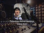 Professional Korean Voice Over for Television Ad Banner Image