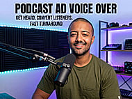 Professional Male Podcast Voice Over | Intros, Ads & More Banner Image