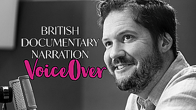 A captivating British male documentary narration