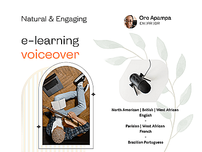 The best African E-learning Voiceover | Friendly, Natural & Engaging Voice