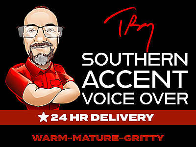 Friendly Warm American Southern Accent Voice for Radio