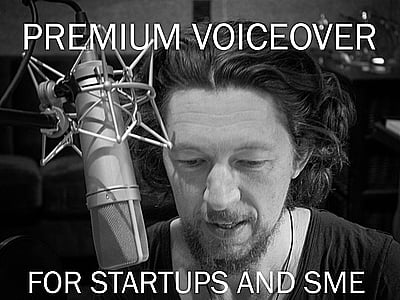 A Premium 3 min VO Narration for small company or startup