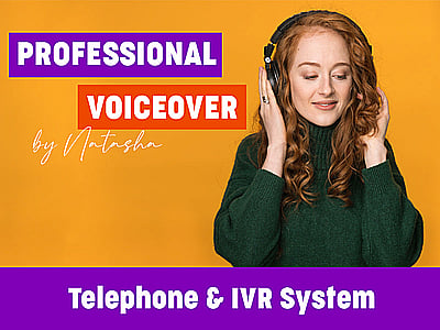 Friendly, warm voice for your Telephone/Phone/IVR/Auto Attendant