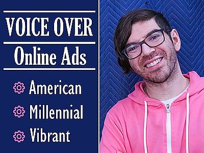 Youthful, Millennial, American Voice Over for Your Ad
