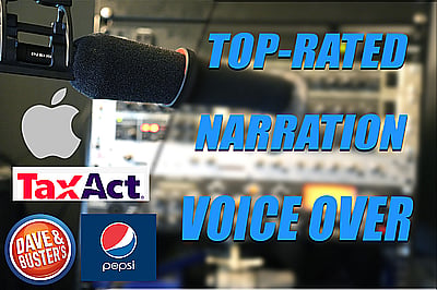 Top-Rated Voice Over for your Video Narration