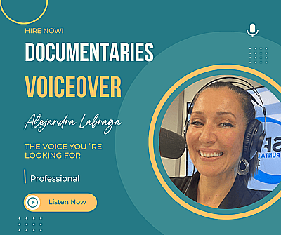 Professional, Engaging, Dynamic Voice Over for Your Documentary.