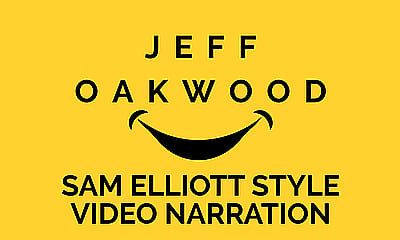 Sam Elliott Style, Folksy, & Friendly Voice Over for Your Video Narration