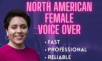 An engaging commercial female voice for your television ad