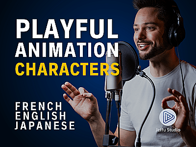 Fun and quirky characters for your Animation Project