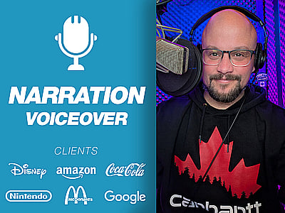 Narration: Casual, Friendly, Real Voiceover - Authenticity for Your Brand