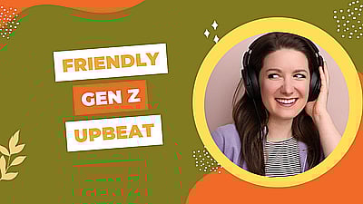 An Energetic, Natural, and Conversational Voice for your Online Ad