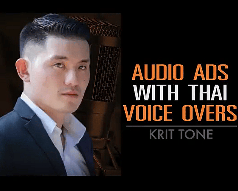 Thai Male Voiceovers for Audio ads
