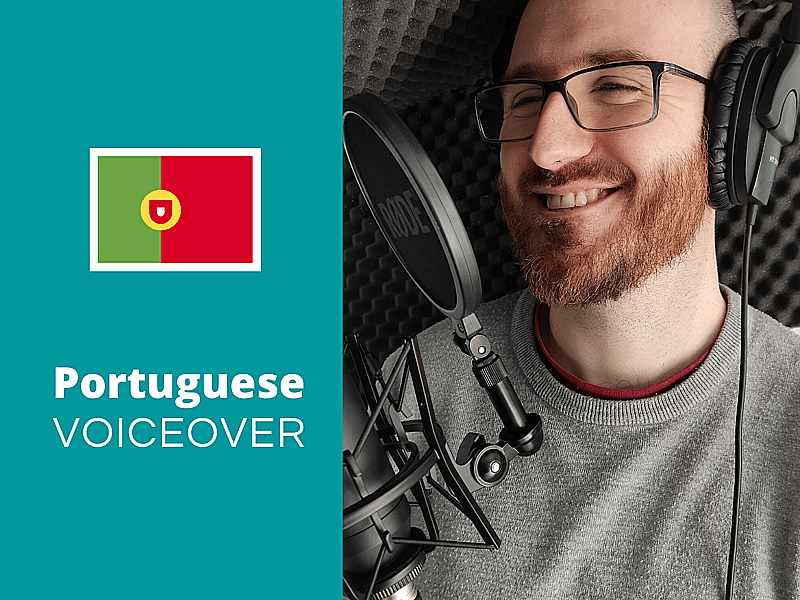 Native European Portuguese Male Voiceover